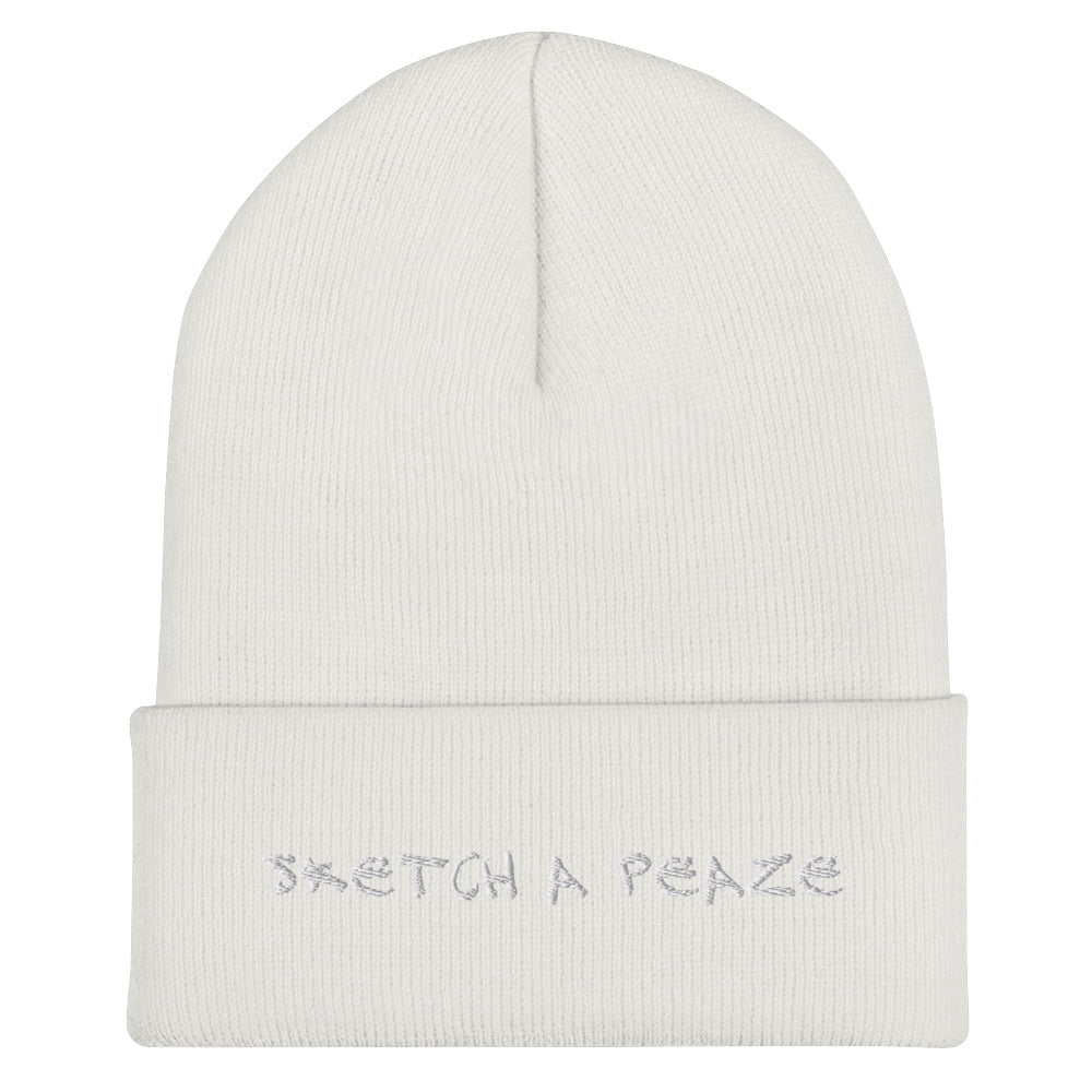Official Sketch A Peaze Cuffed Beanie