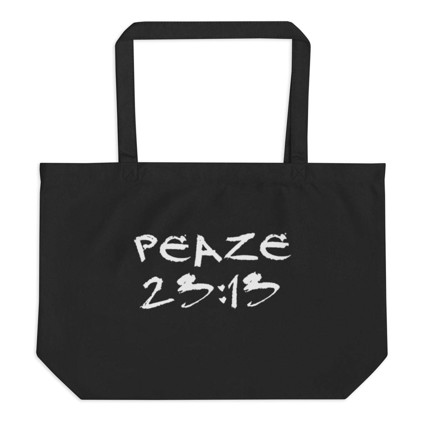 Official Sketch A Peaze Large Organic Tote Bag