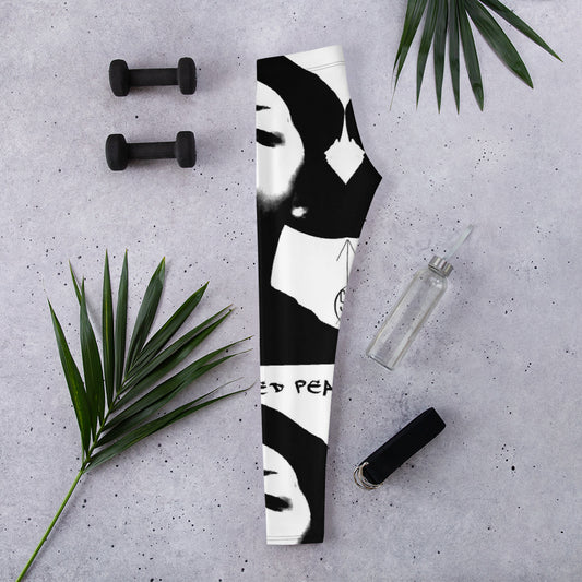 Official Sketch A Peaze We Need Peaze Not Chaos !!! Women's Leggings