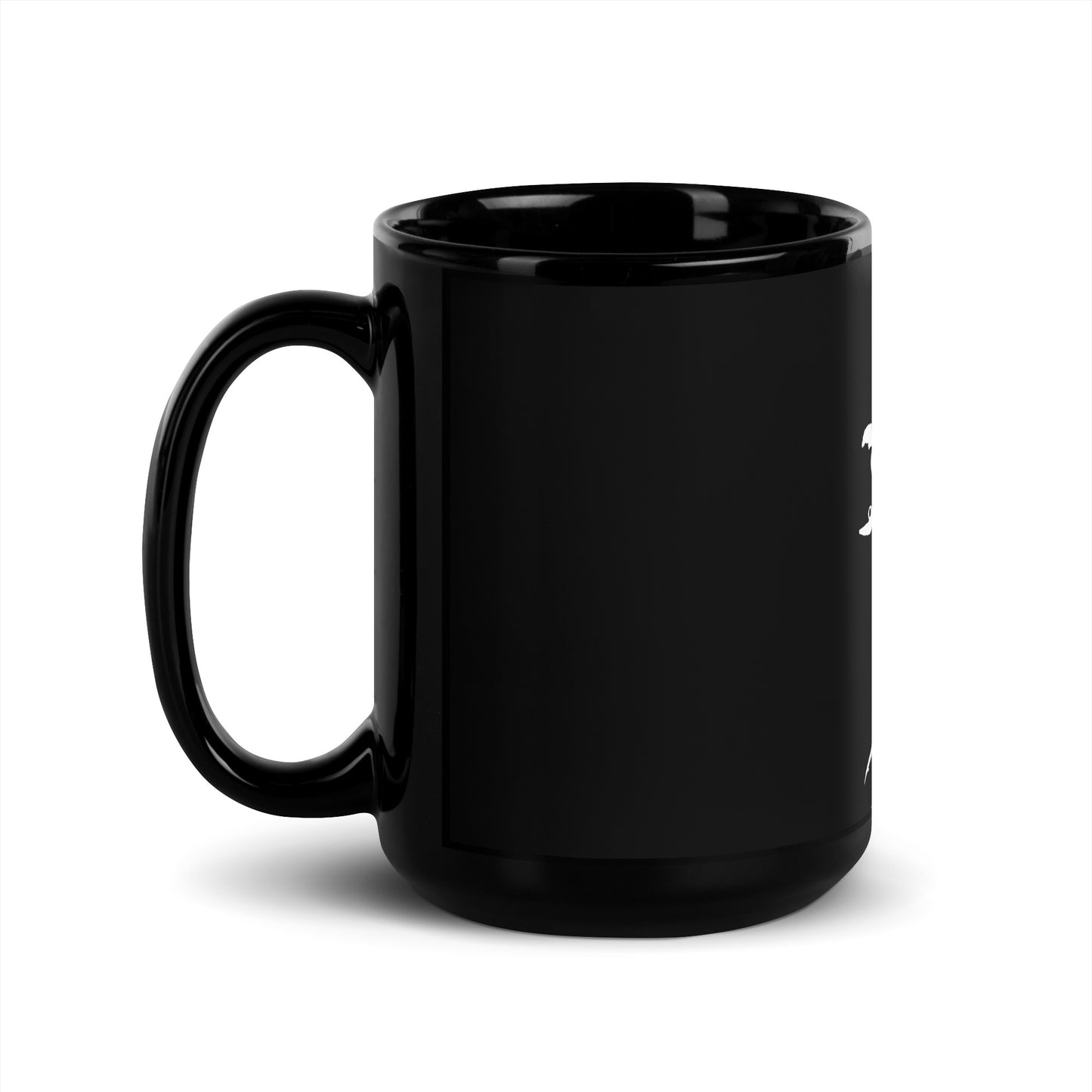 Official Sketch A Peaze (Peaze Symbol) Black Glossy Mug