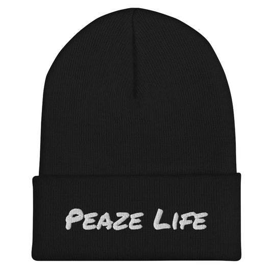 Official Sketch A Peaze Peaze Life Cuffed Beanie