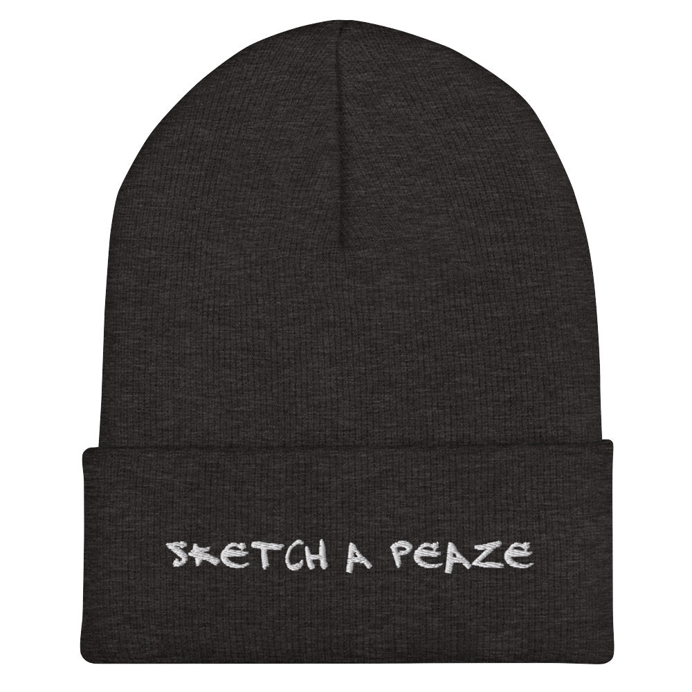 Official Sketch A Peaze Cuffed Beanie