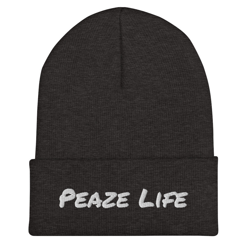 Official Sketch A Peaze Peaze Life Cuffed Beanie