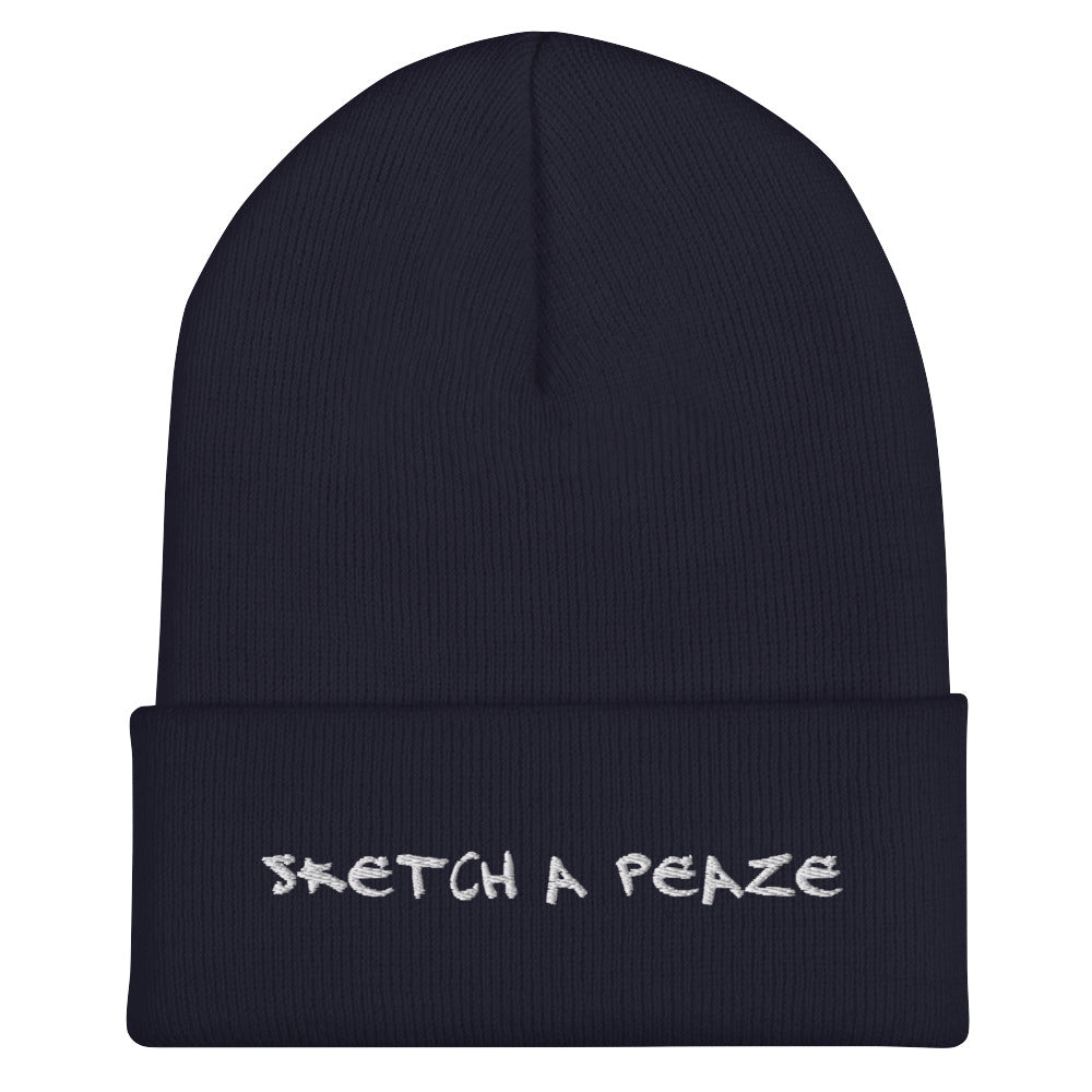 Official Sketch A Peaze Cuffed Beanie