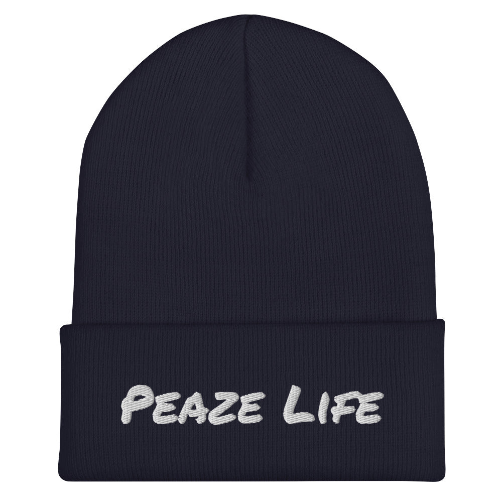 Official Sketch A Peaze Peaze Life Cuffed Beanie