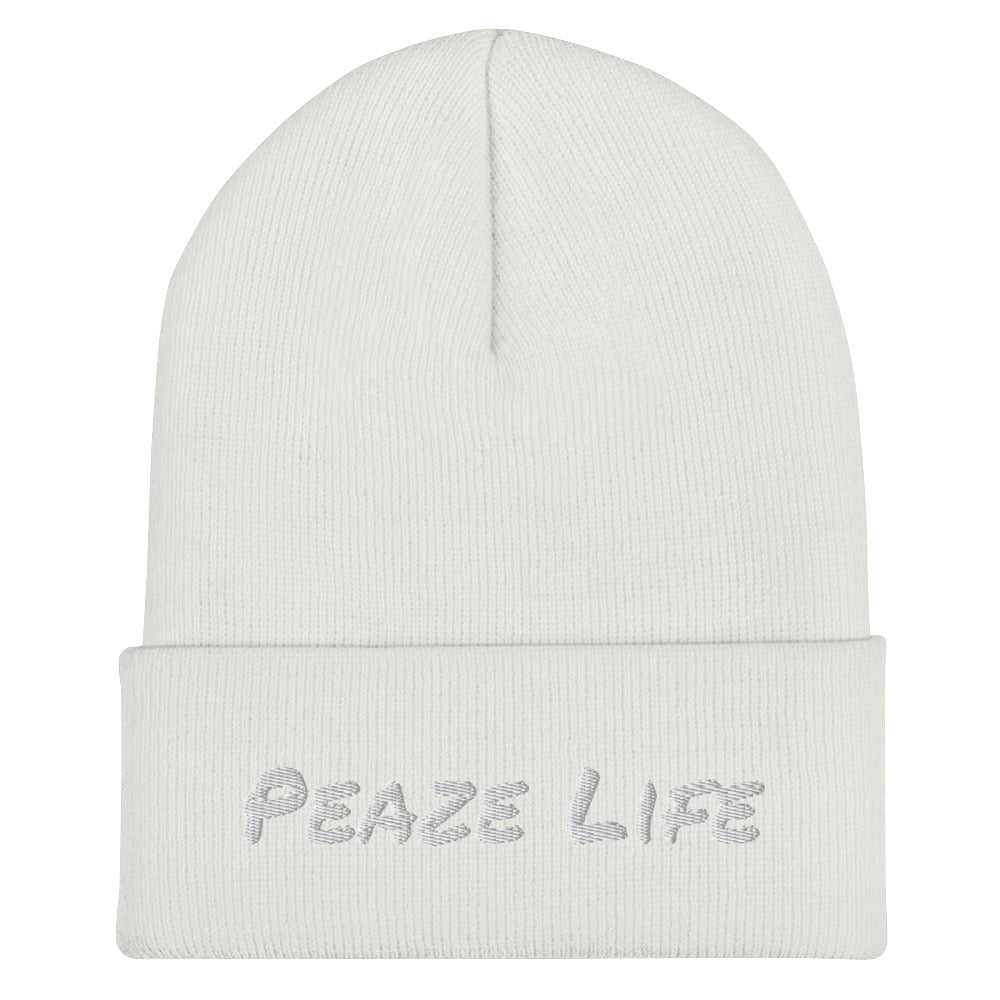 Official Sketch A Peaze Peaze Life Cuffed Beanie