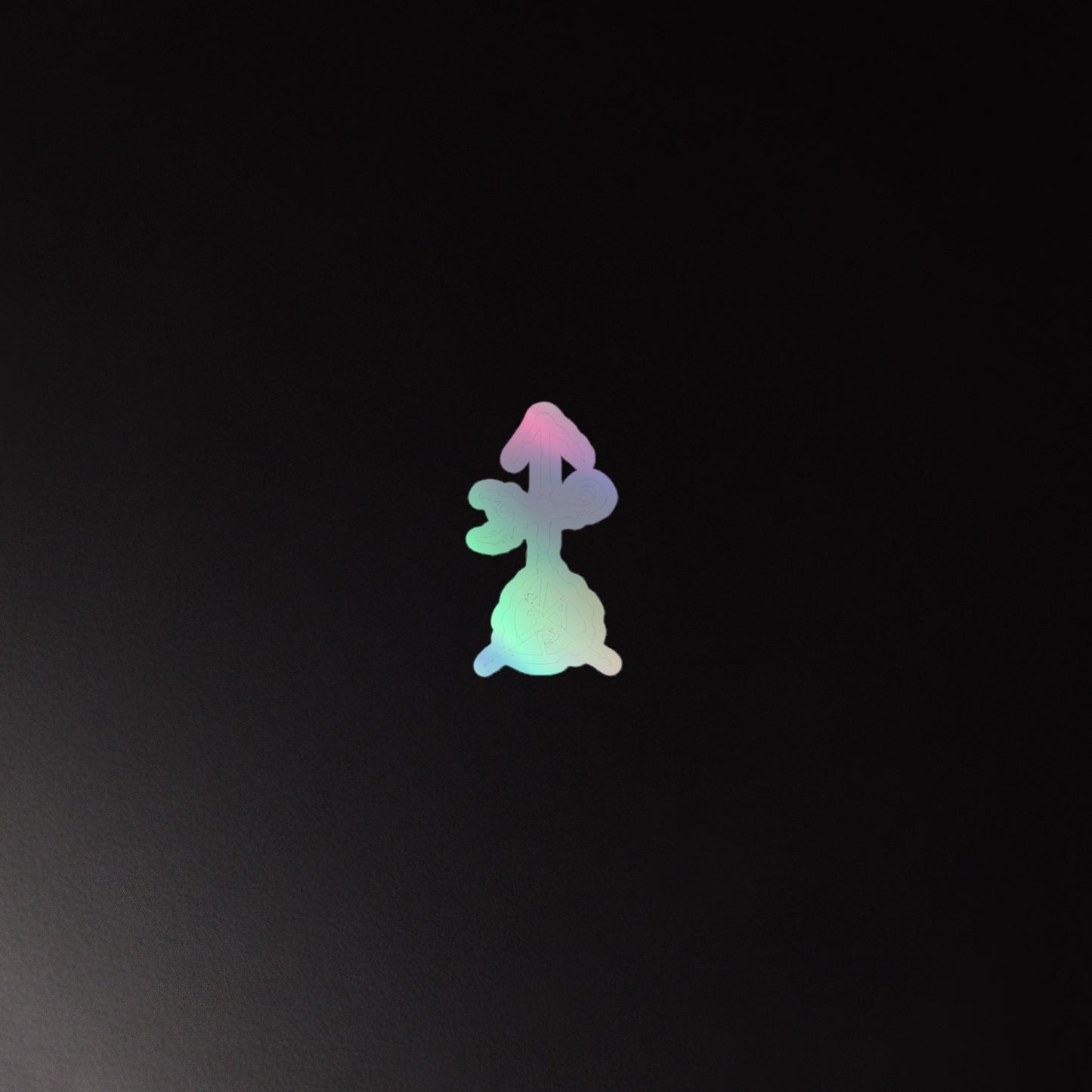 Official Sketch A Peaze Artist Logo Holographic Stickers