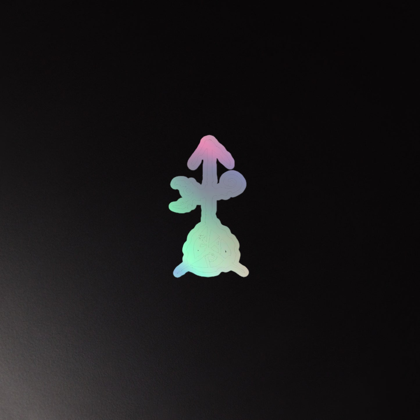 Official Sketch A Peaze Artist Logo Holographic Stickers