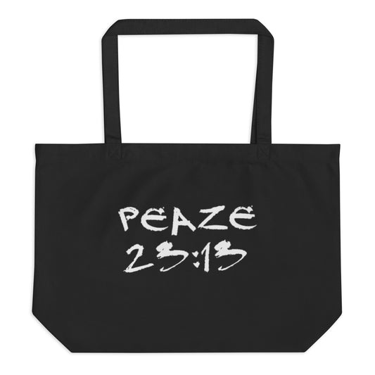 Official Sketch A Peaze Large Organic Tote Bag
