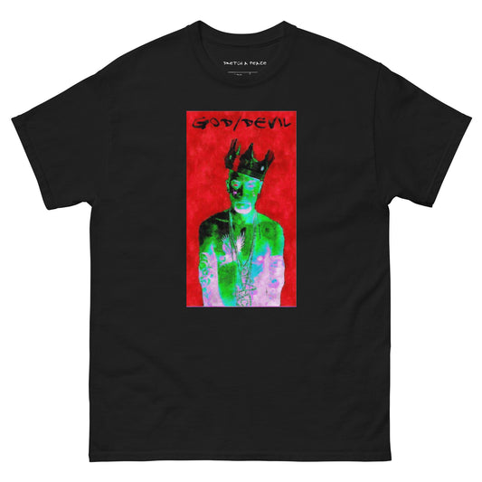Official Sketch A Peaze God Devil Musician Men's Classic Tee