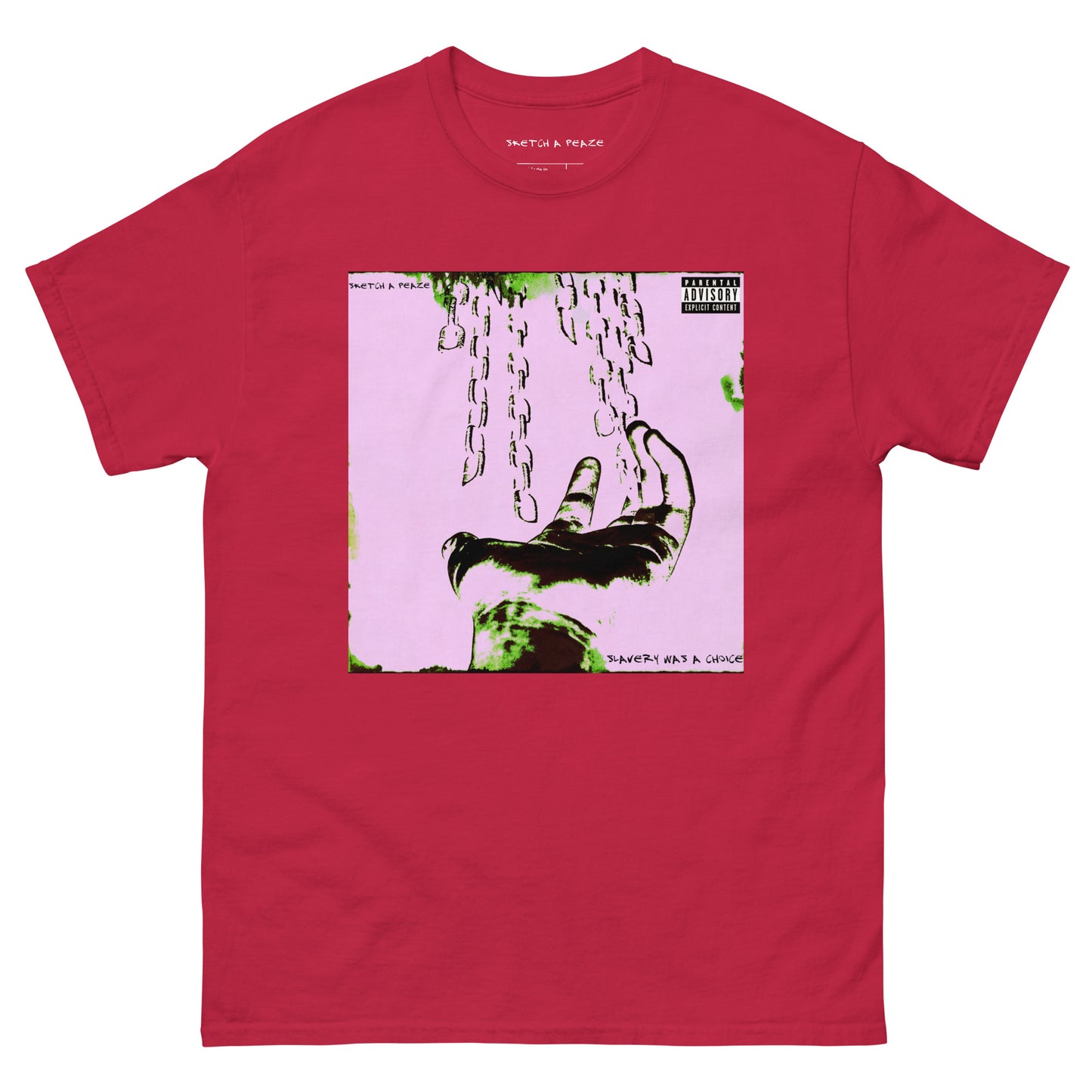 Official Sketch A Peaze Slavery Was A Choice Album Single Promo Men's Classic Tee
