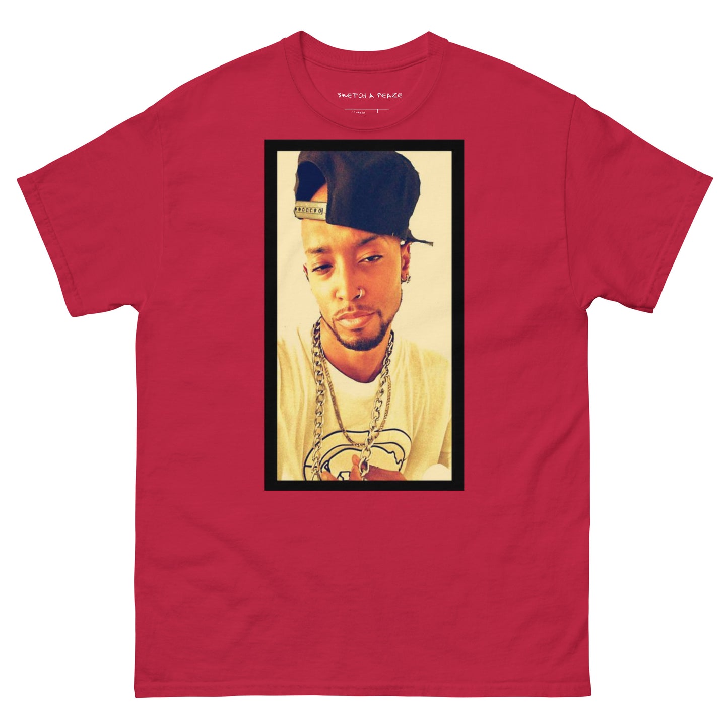 Official Sketch A Peaze Self Portrait Men's Classic Tee