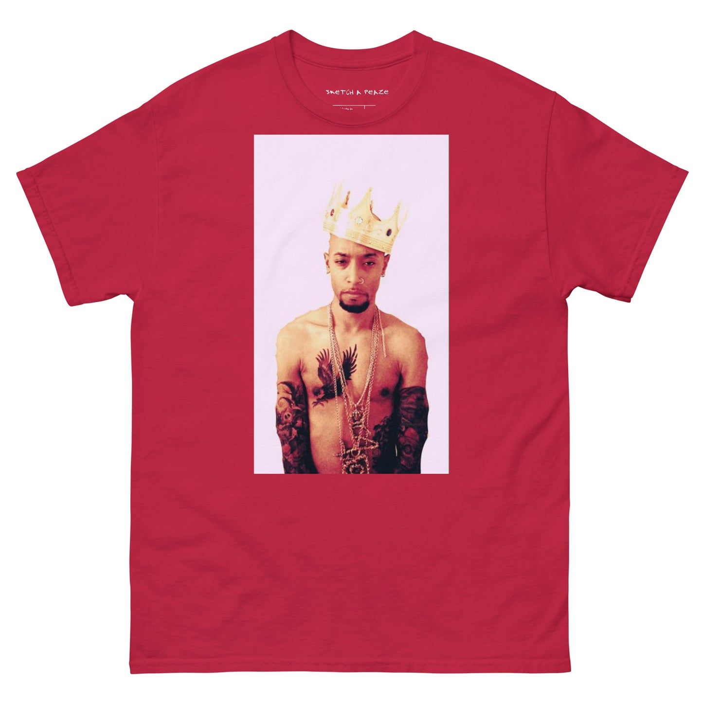 Official Sketch A Peaze King Boss Peaze Promo Men's Classic Tee
