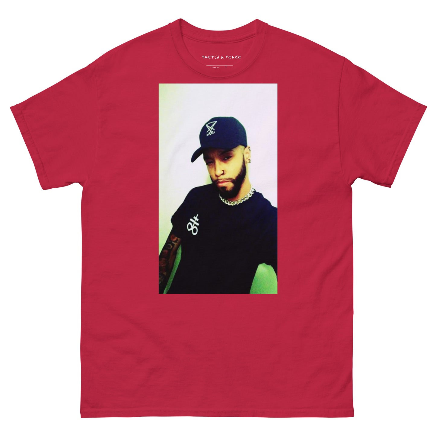 Official Sketch A Peaze Urban Self Portrait Men's Classic Tee