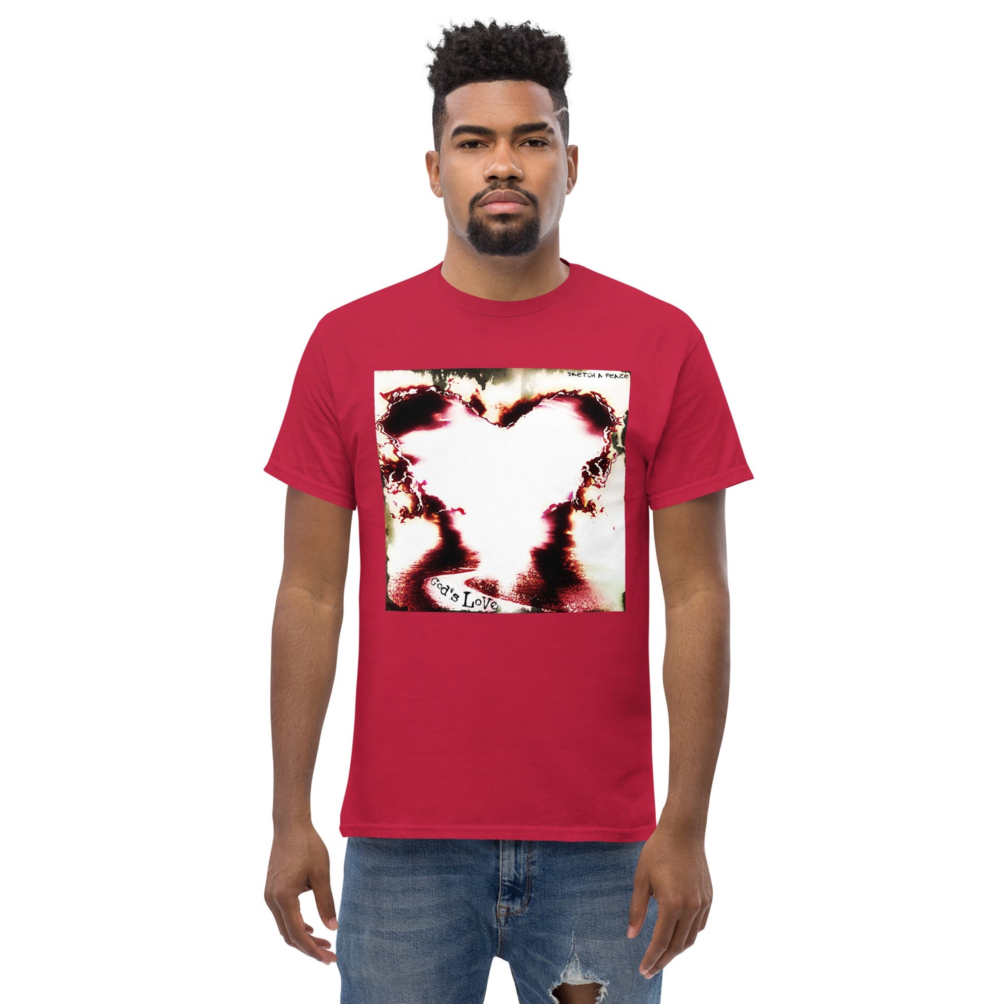 Official Sketch A Peaze God's Love Album Cover Men's Classic Tee