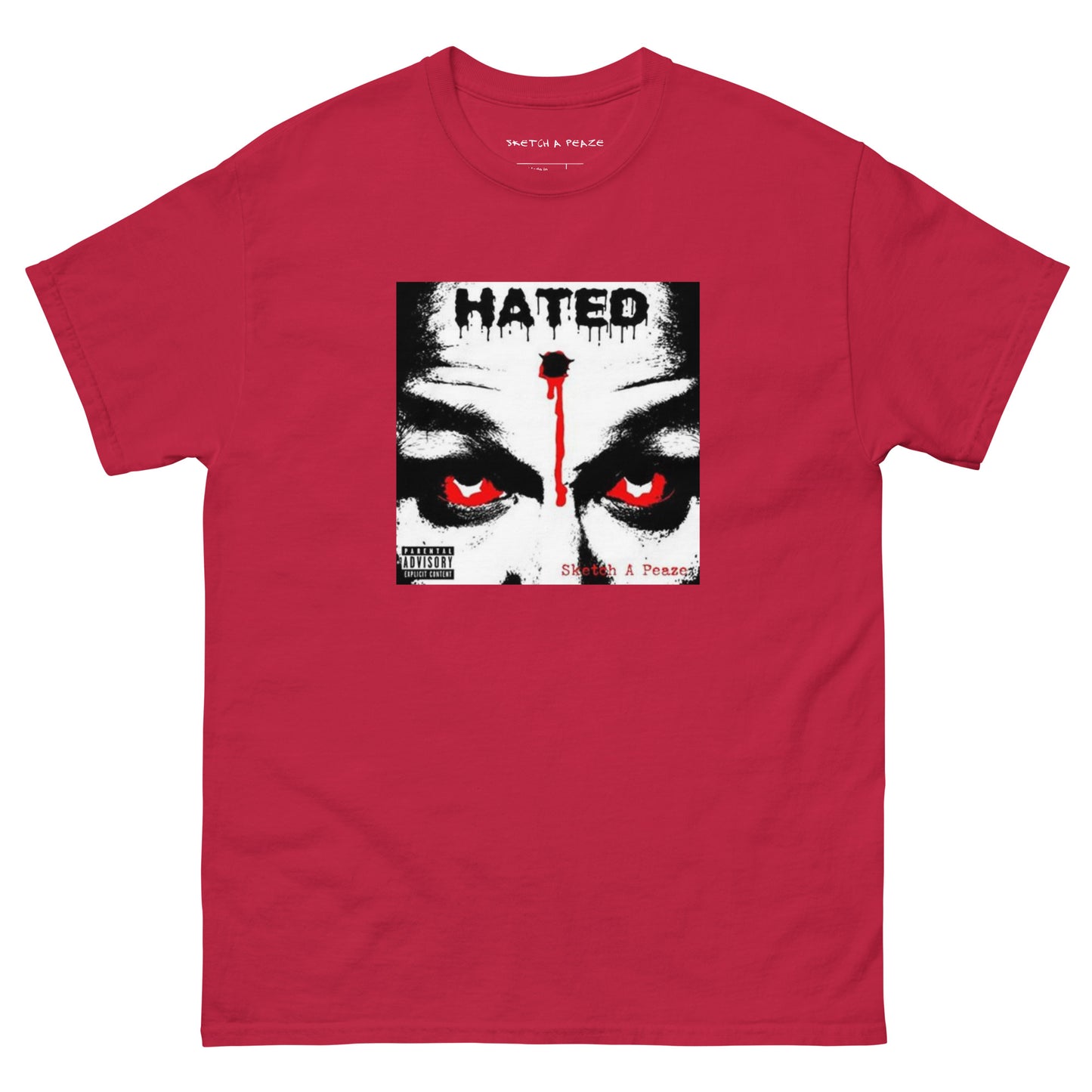 Official Sketch A Peaze Hated Album Cover Promo Men's Classic Tee