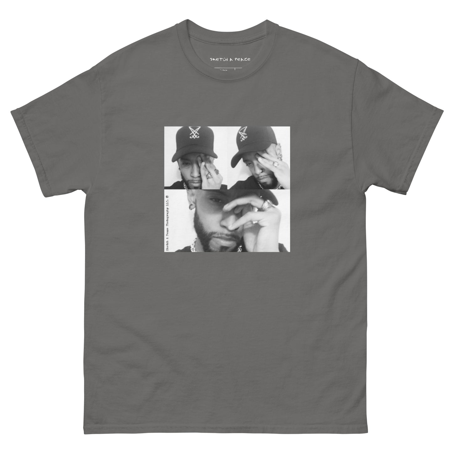 Official Sketch A Peaze Self Portrait Vintage Icon Men's Classic Tee