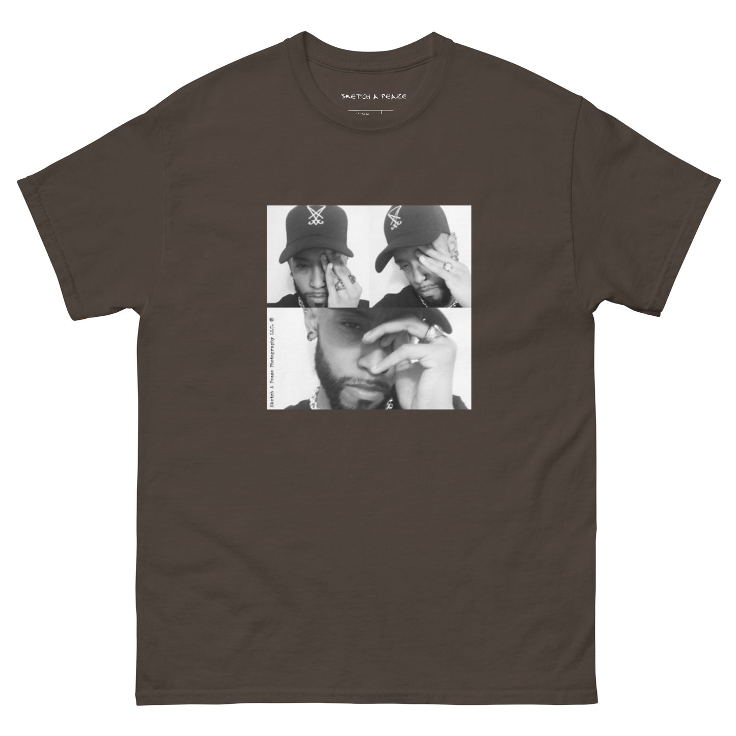 Official Sketch A Peaze Self Portrait Vintage Icon Men's Classic Tee