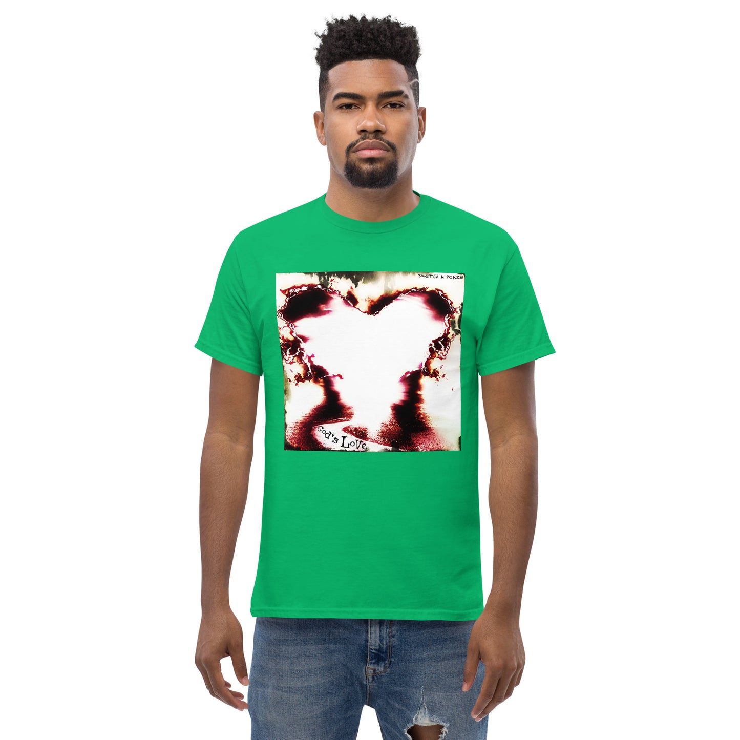 Official Sketch A Peaze God's Love Album Cover Men's Classic Tee