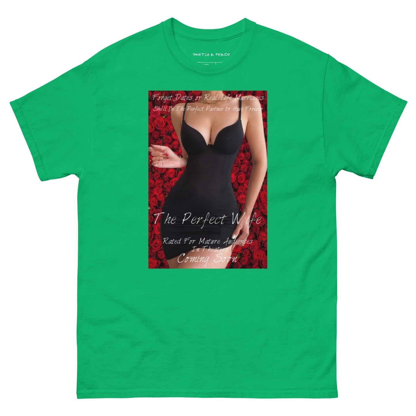 Official Sketch A Peaze The Perfect Wife Movie Promo Poster Men's Classic Tee