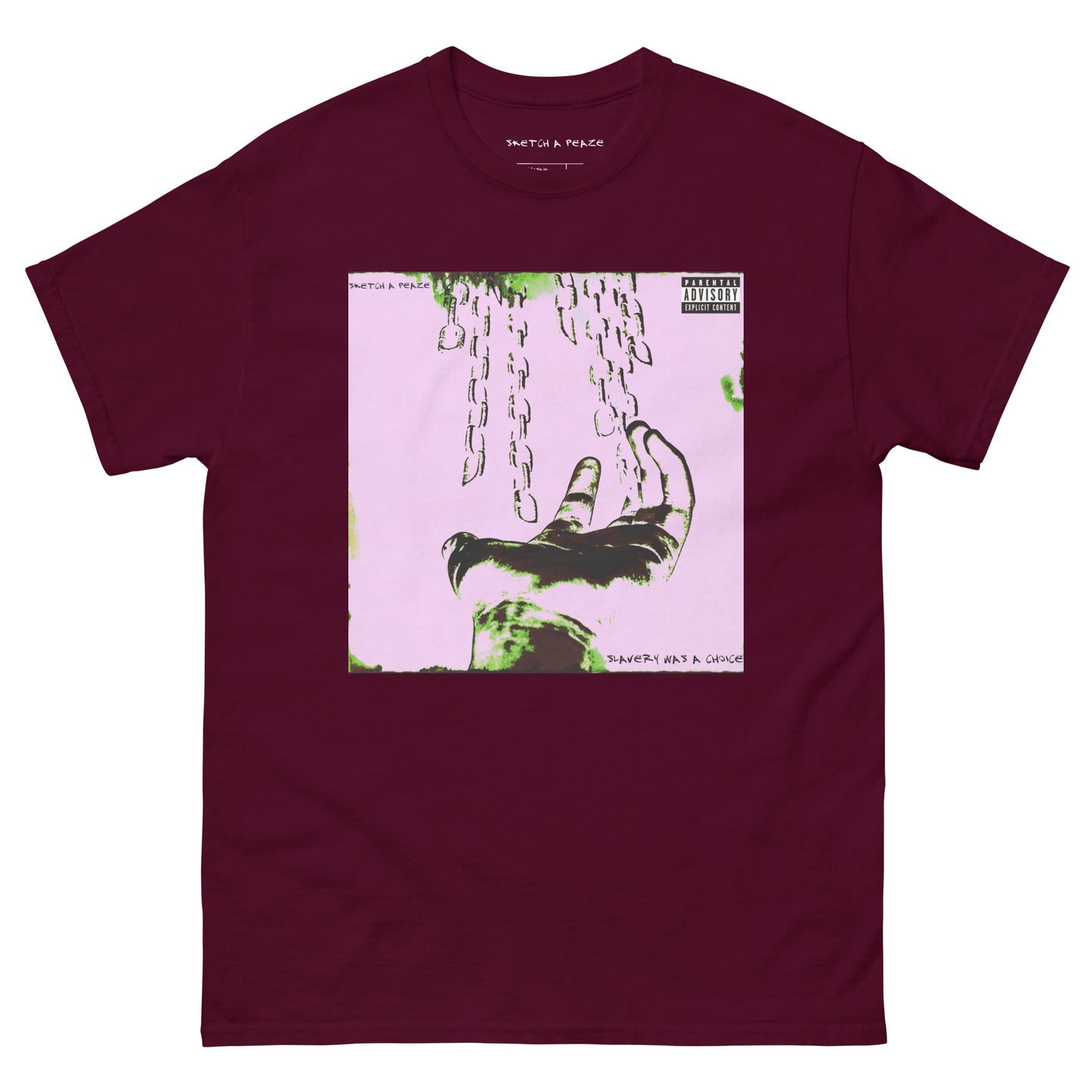 Official Sketch A Peaze Slavery Was A Choice Album Single Promo Men's Classic Tee