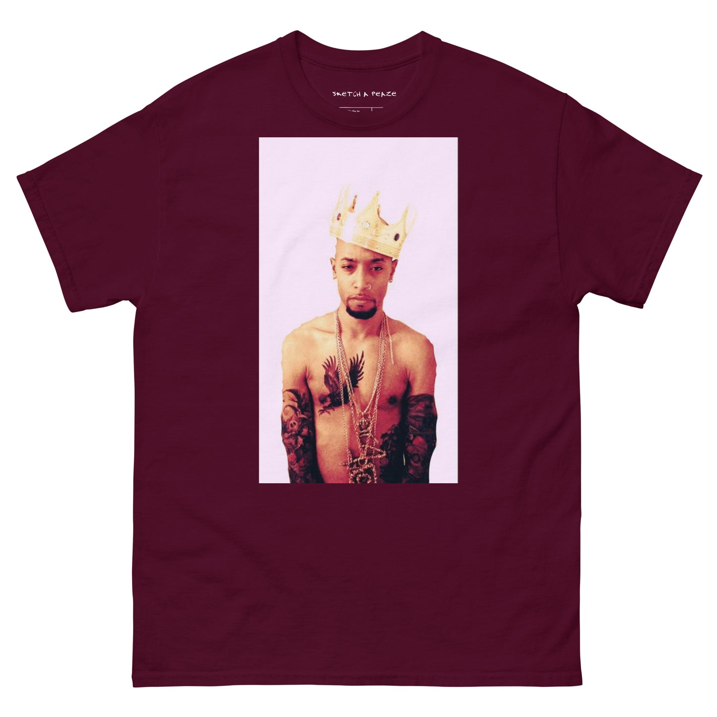 Official Sketch A Peaze King Boss Peaze Promo Men's Classic Tee