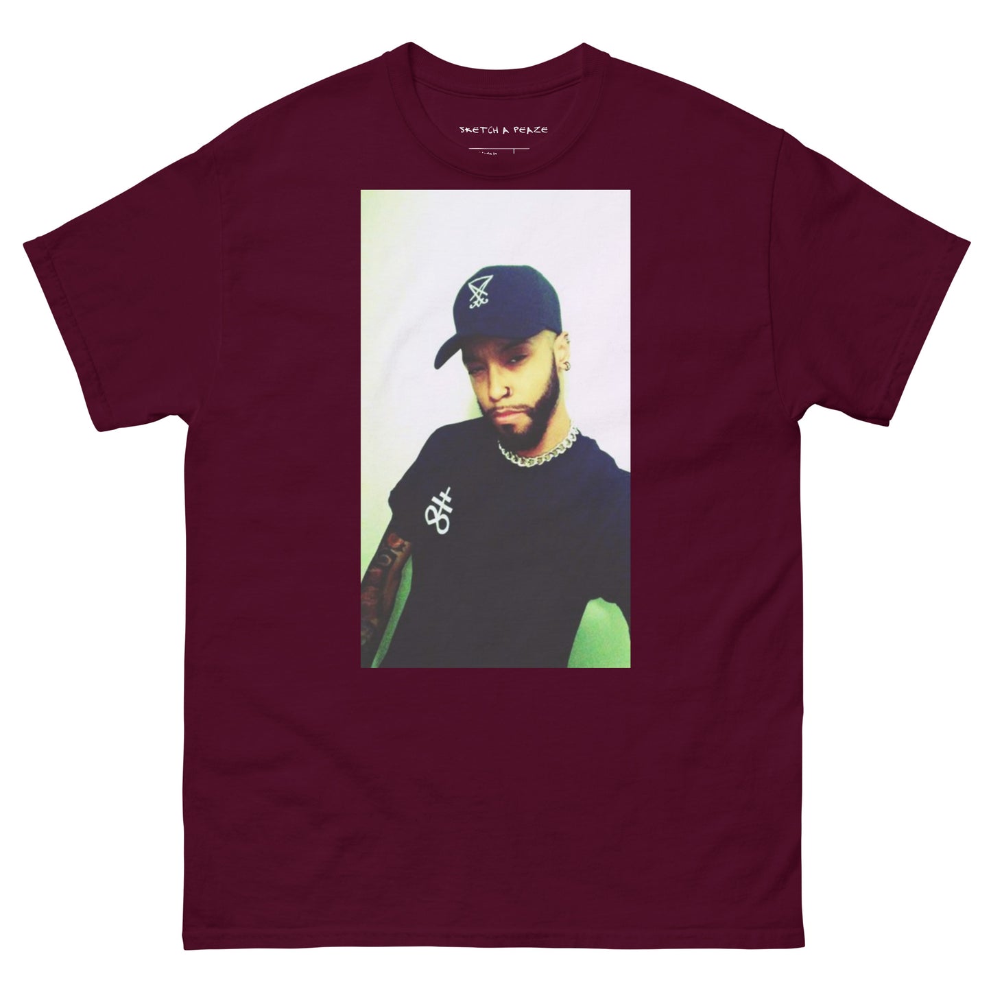 Official Sketch A Peaze Urban Self Portrait Men's Classic Tee