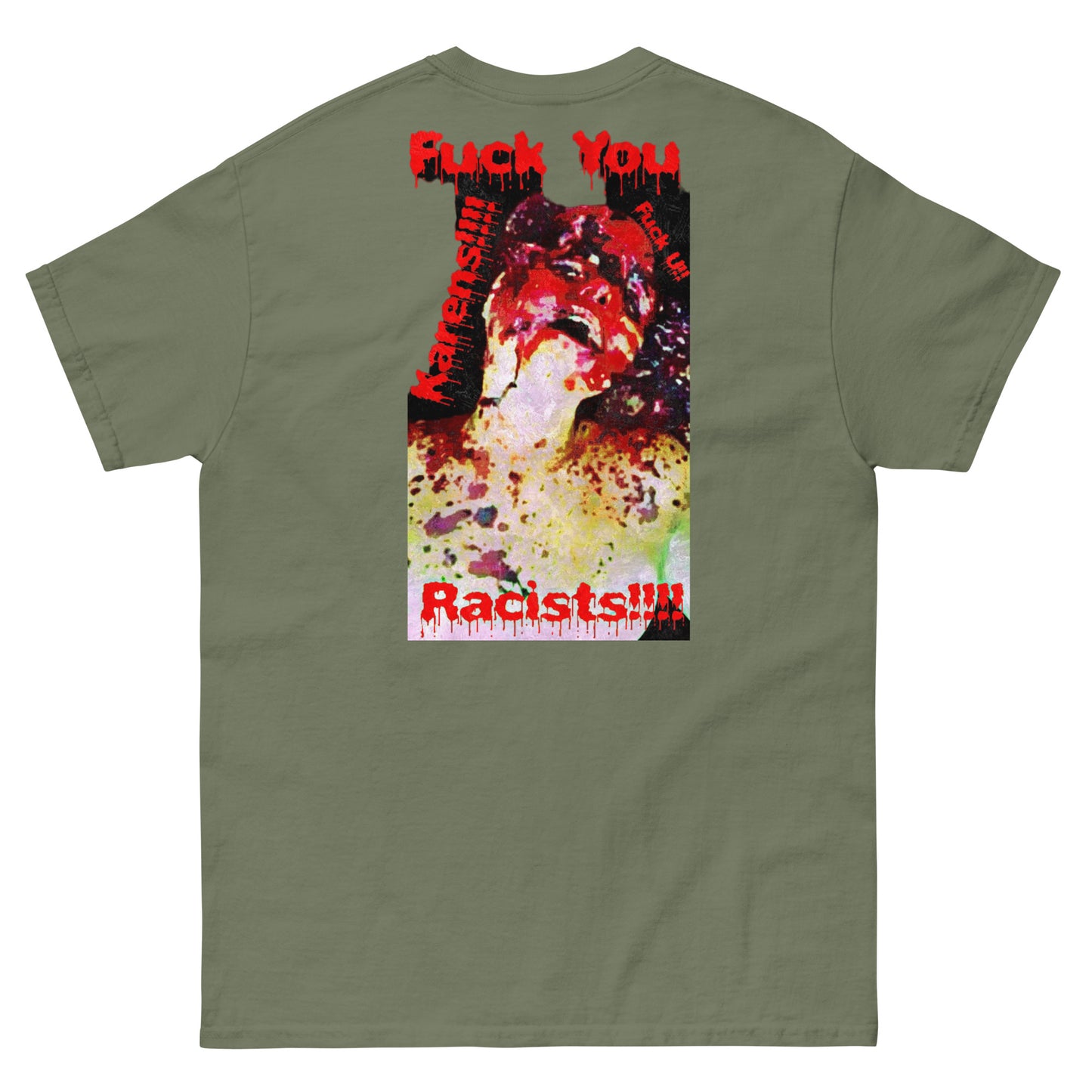 Official Sketch A Peaze Soho Killin Fuck All Racist Karen's Men's Classic Tee