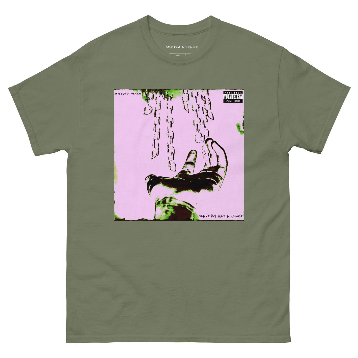 Official Sketch A Peaze Slavery Was A Choice Album Single Promo Men's Classic Tee