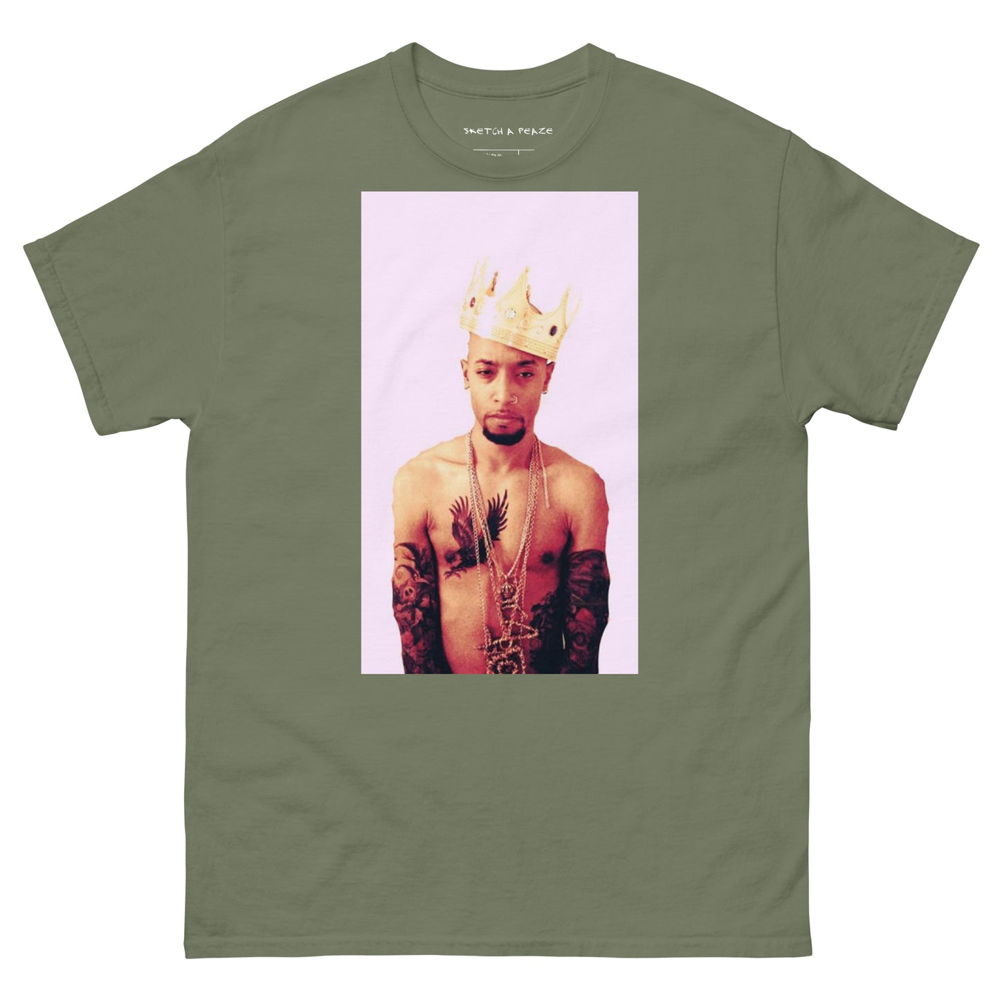 Official Sketch A Peaze King Boss Peaze Promo Men's Classic Tee