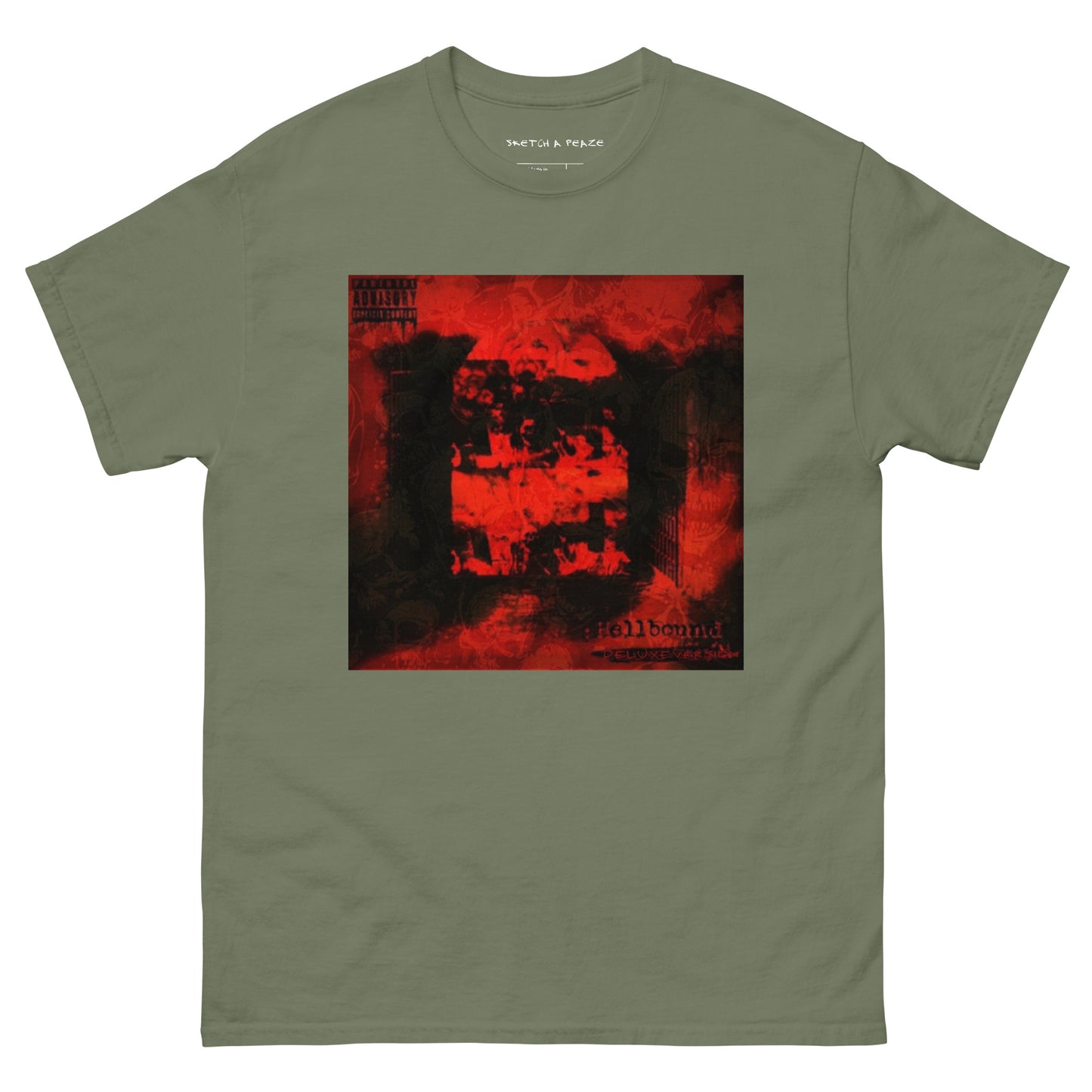 Official Sketch A Peaze Hellbound Deluxe Version Album Cover Men's Classic Tee