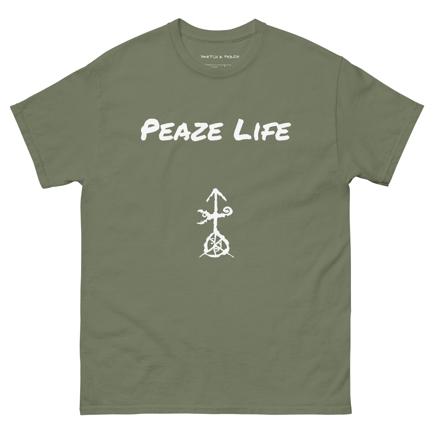 Official Sketch A Peaze Peaze Life Men's Classic Tee