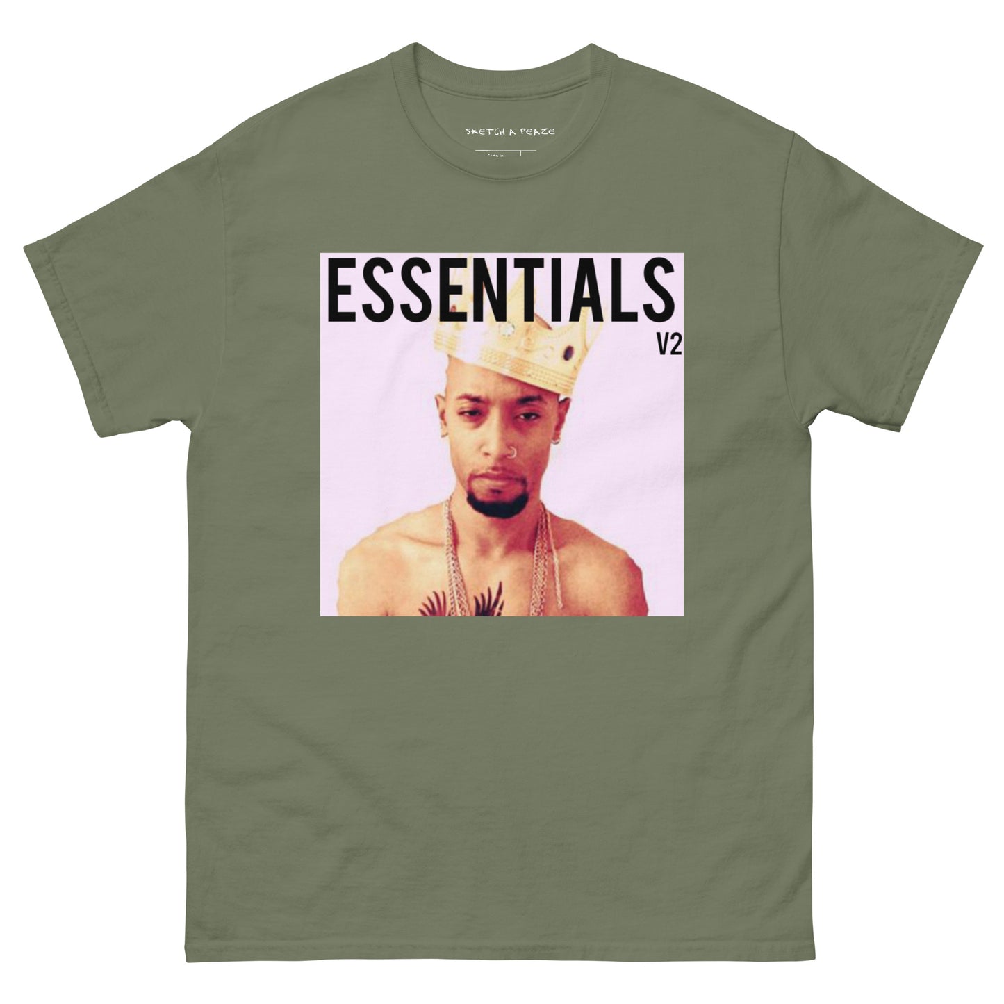 Official Sketch A Peaze Essentials Album Cover Men's Classic Tee