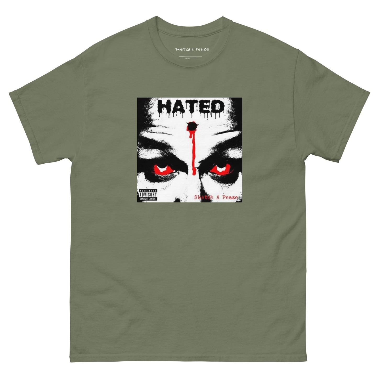 Official Sketch A Peaze Hated Album Cover Promo Men's Classic Tee