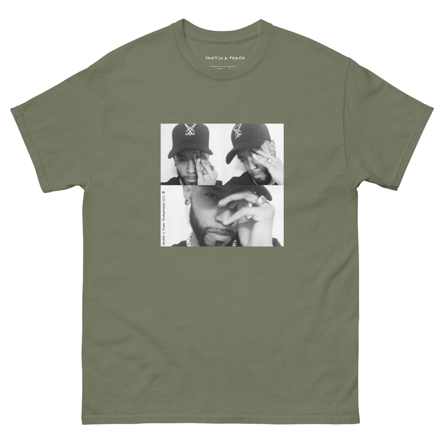 Official Sketch A Peaze Self Portrait Vintage Icon Men's Classic Tee