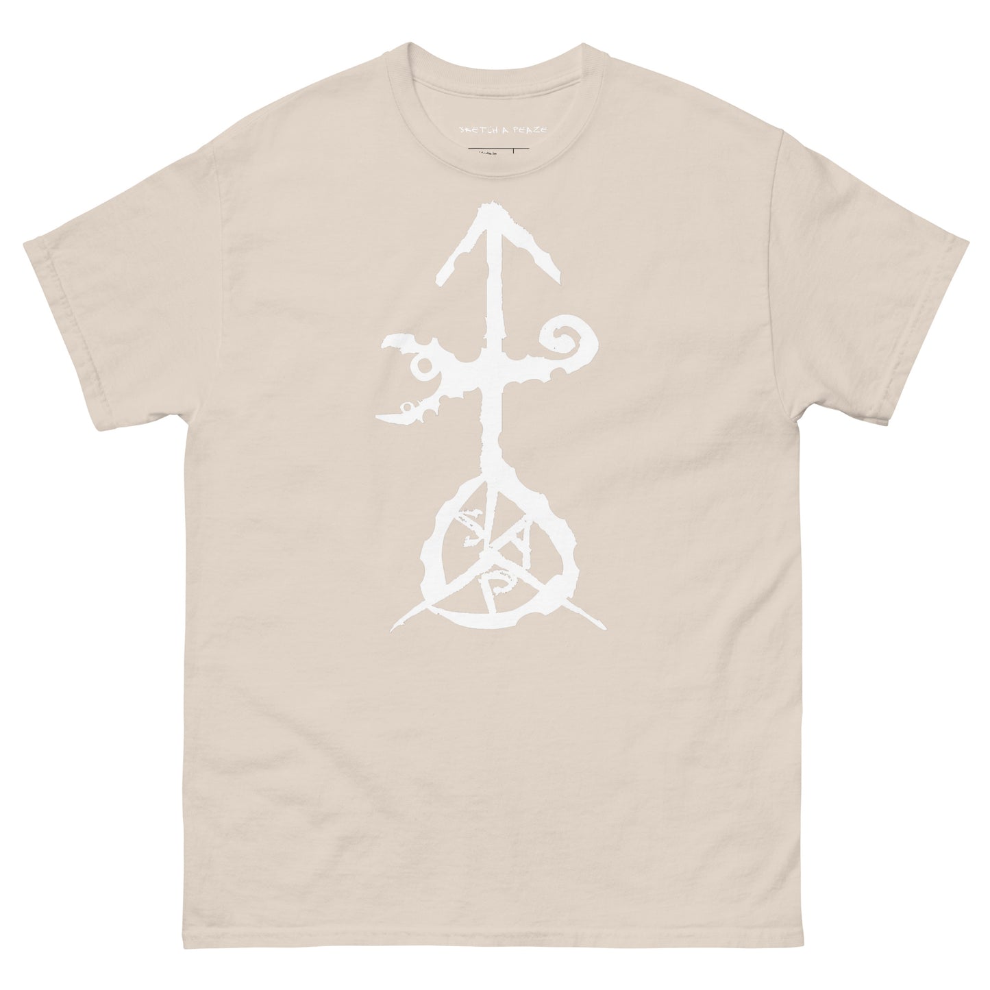 Official Sketch A Peaze (Peaze Symbol) Logo Men's Classic Tee