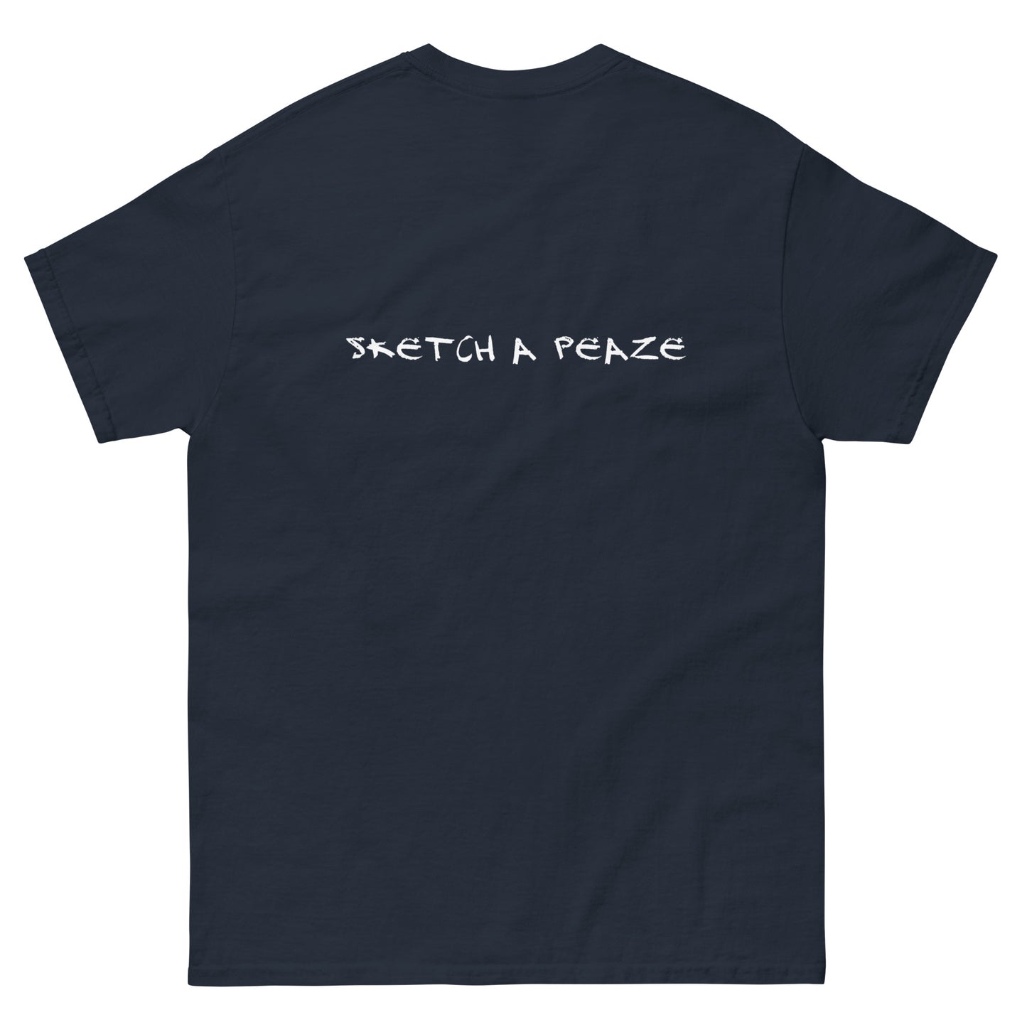 Official Sketch A Peaze Fuck Trump Dead !!! Men's Classic Tee