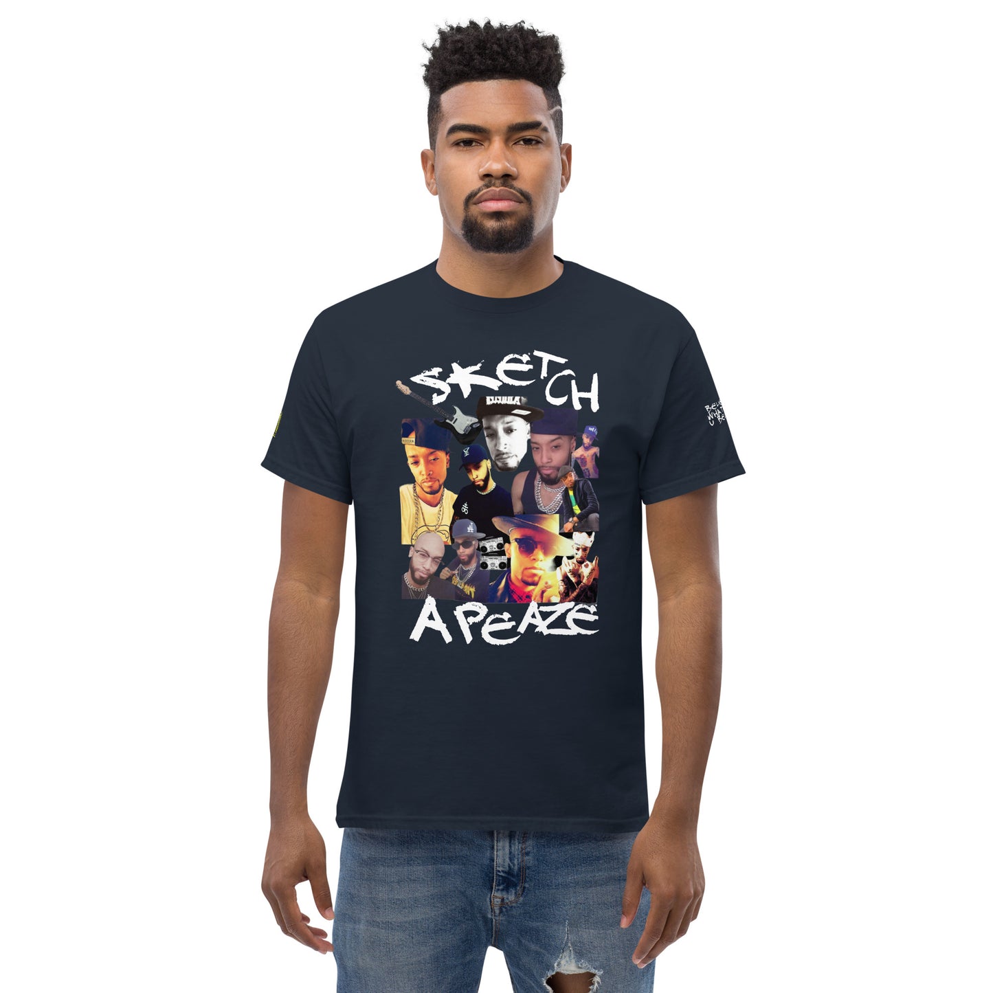 Official Sketch A Peaze 90's Vintage Style Men's Classic Tee