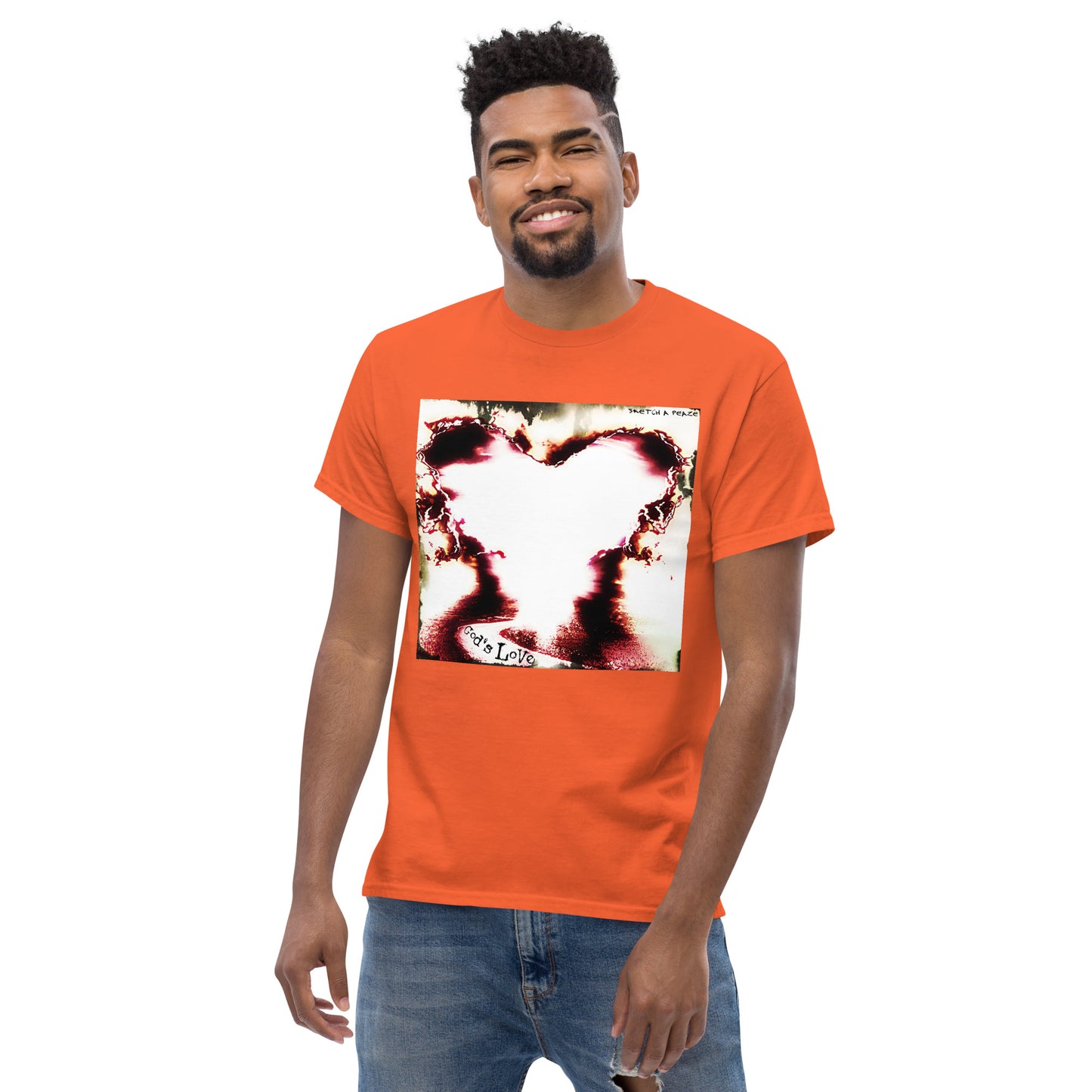 Official Sketch A Peaze God's Love Album Cover Men's Classic Tee