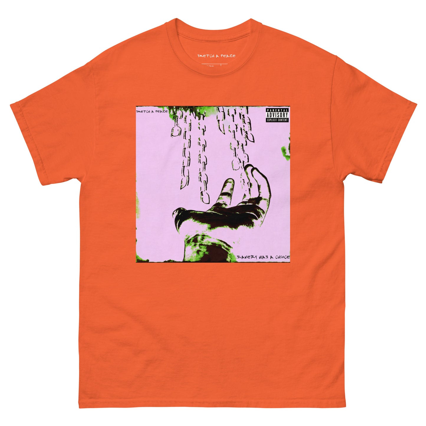 Official Sketch A Peaze Slavery Was A Choice Album Single Promo Men's Classic Tee