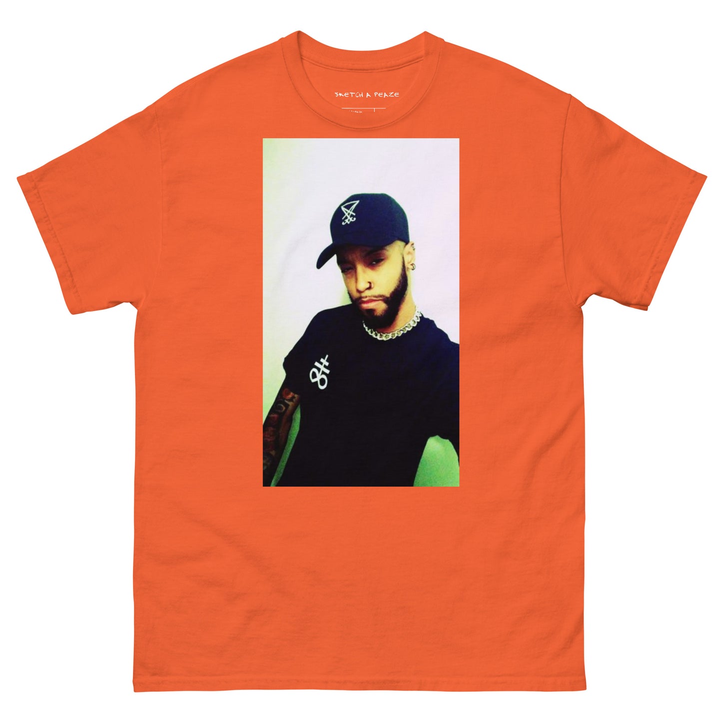 Official Sketch A Peaze Urban Self Portrait Men's Classic Tee