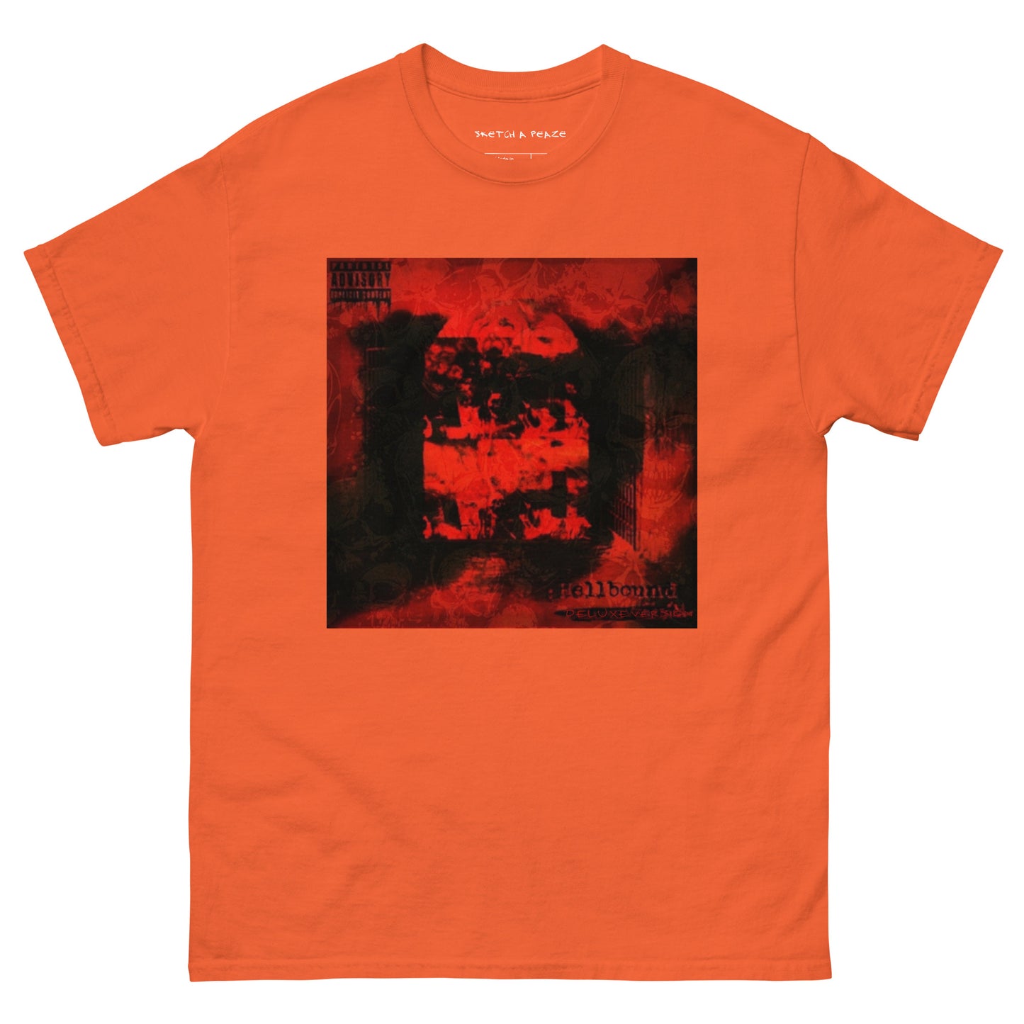 Official Sketch A Peaze Hellbound Deluxe Version Album Cover Men's Classic Tee