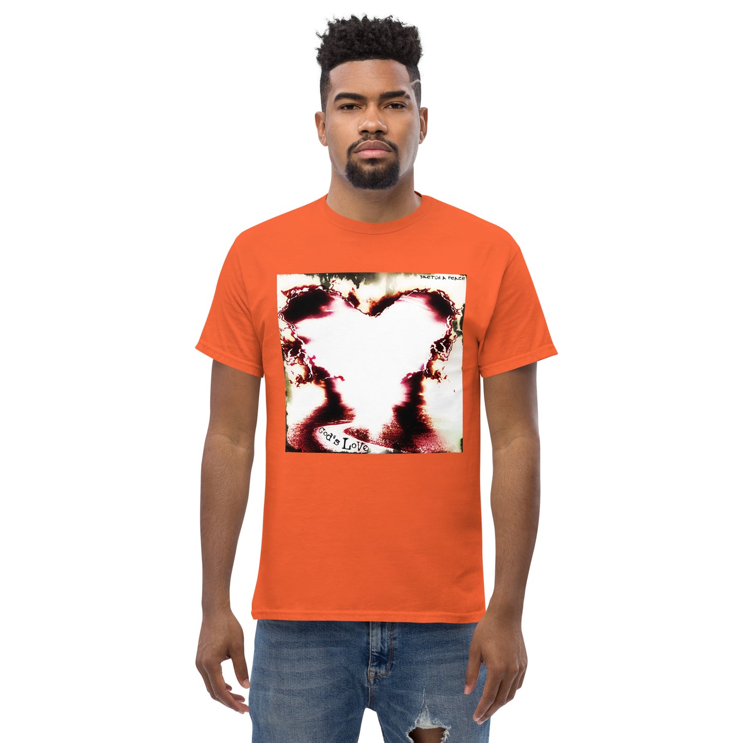 Official Sketch A Peaze God's Love Album Cover Men's Classic Tee