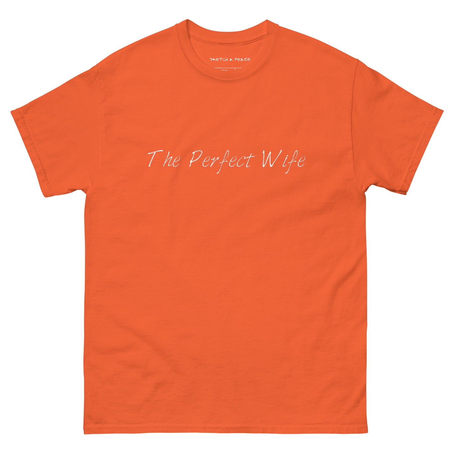 Official Sketch A Peaze The Perfect Wife Movie Title Men's Classic Tee