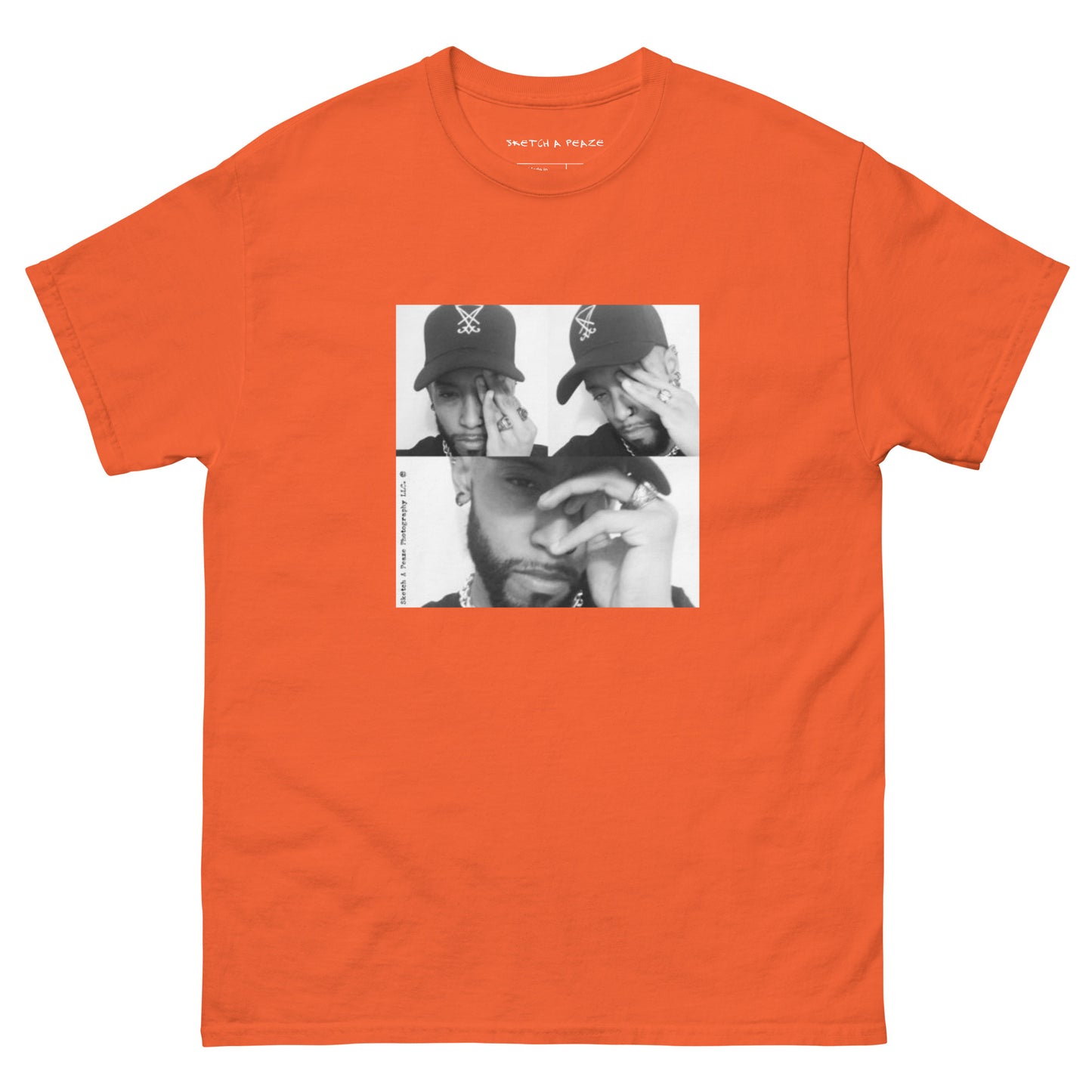 Official Sketch A Peaze Self Portrait Vintage Icon Men's Classic Tee