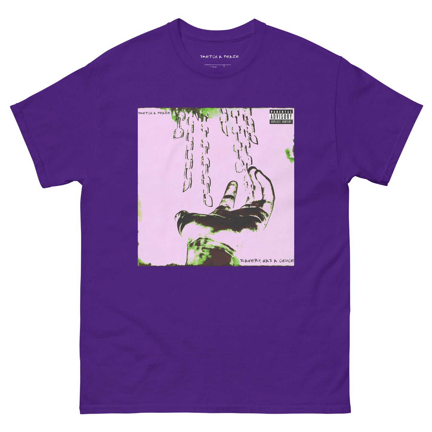 Official Sketch A Peaze Slavery Was A Choice Album Single Promo Men's Classic Tee