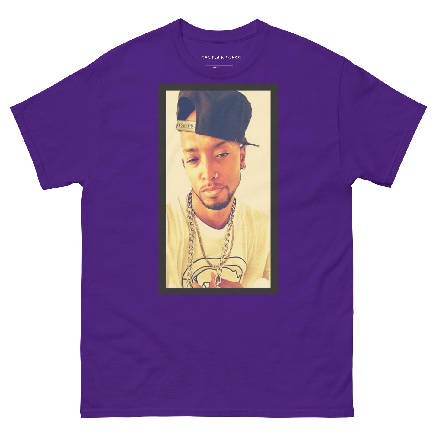 Official Sketch A Peaze Self Portrait Men's Classic Tee