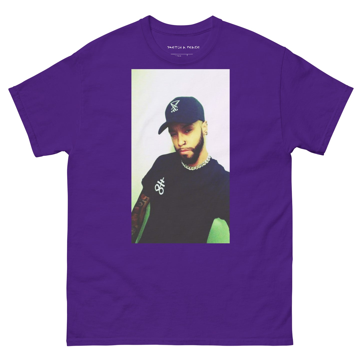 Official Sketch A Peaze Urban Self Portrait Men's Classic Tee