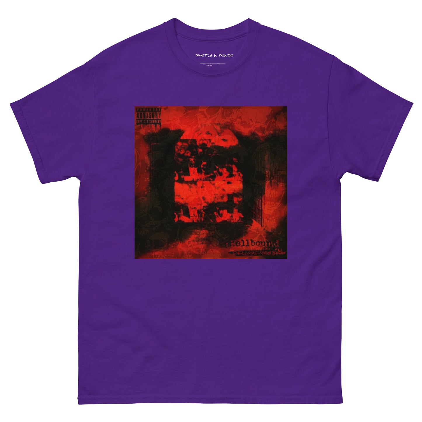 Official Sketch A Peaze Hellbound Deluxe Version Album Cover Men's Classic Tee