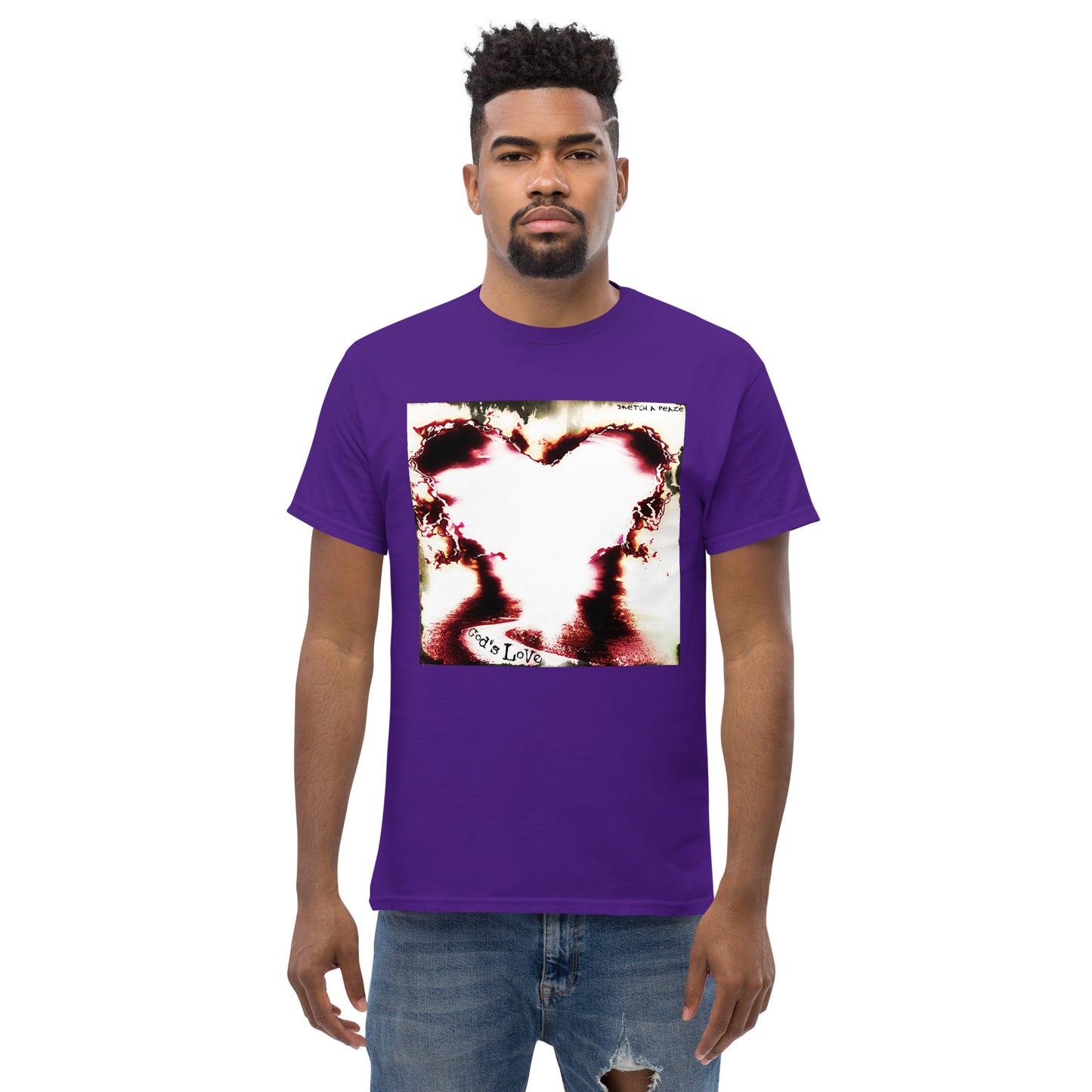 Official Sketch A Peaze God's Love Album Cover Men's Classic Tee
